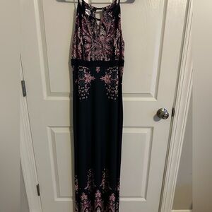 Navy maxi with sequins